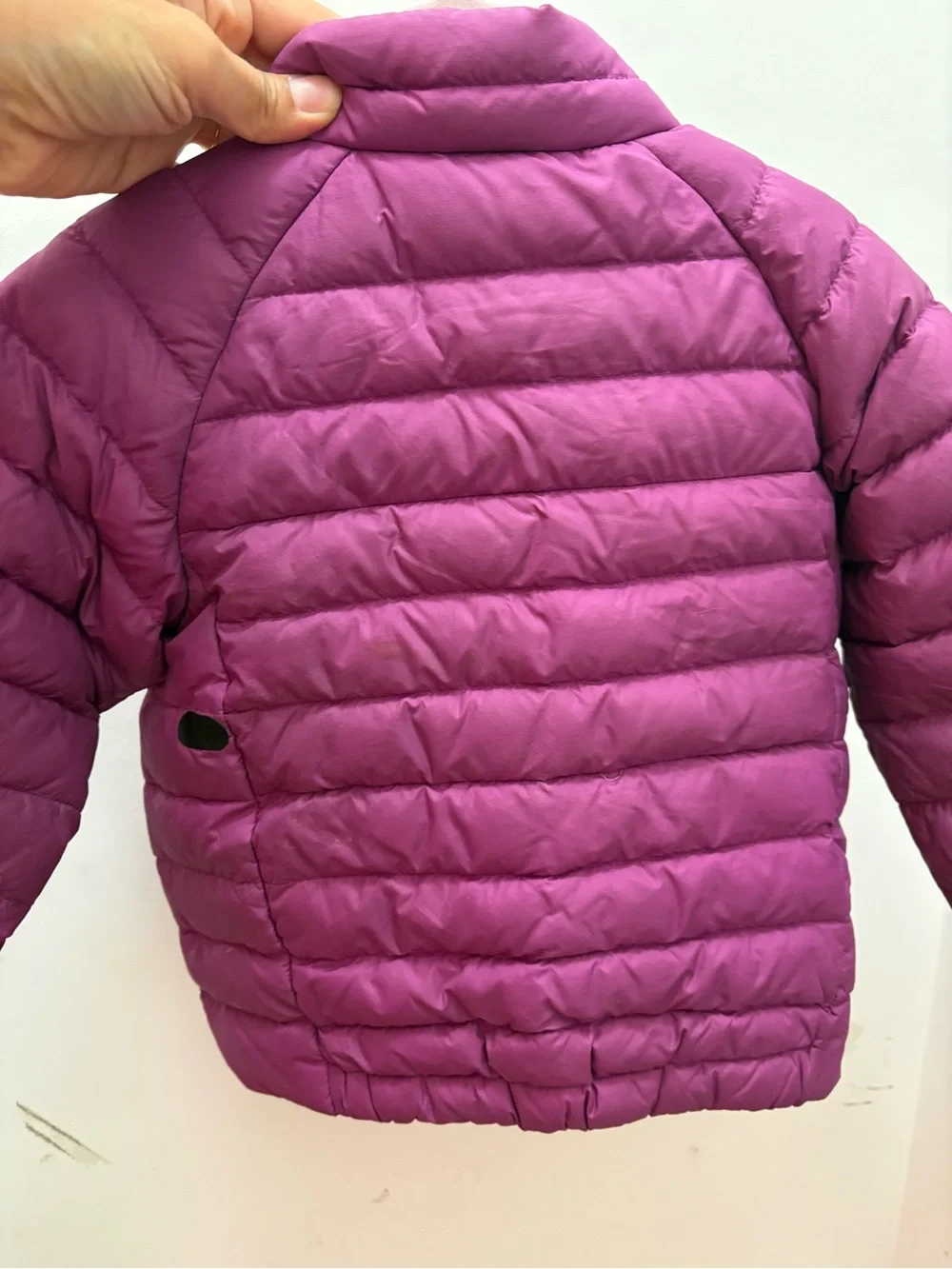 Patagonia Kids Magenta Quilted Puffer Jacket